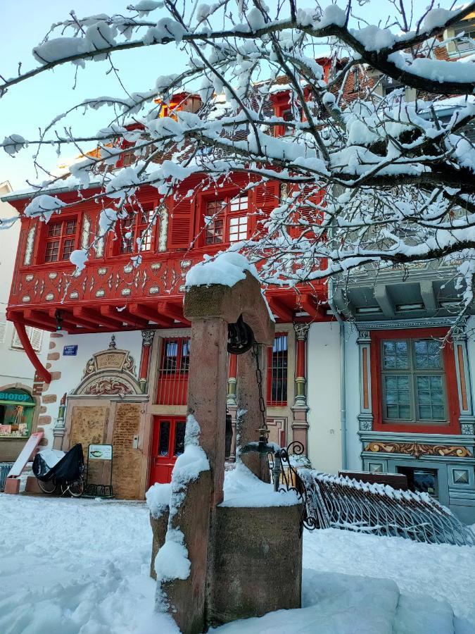 La Maison Bleue, A 20 Mn De Strasbourg, Sur La Route Des Vins, Jusqu'A 6 Personnes, セレスタ エクステリア 写真